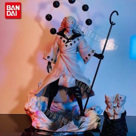 Figure Anime Naruto Shippuden GK Six Paths Model Uchiha Madara Action Figure 28cm PVC Statue Collectible Toys Gifts