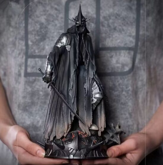 Action Figure Lord Rings Iron Witch King Nazgul Ringwraith Toys 26cm