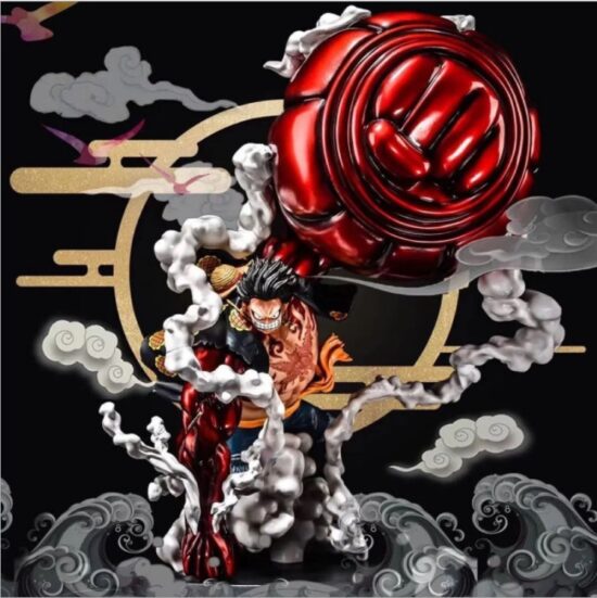 Action Figure Anime One Piece Luffy Gear 4 Figurine 25CM Monkey D. Adult Children Toys Japan Manga Gift