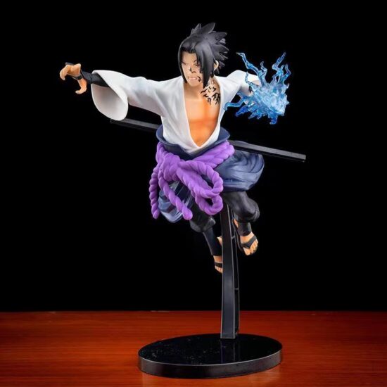 Anime Naruto Sasuke Figure Action Figures Uchiha Toys PVC Model Gift Toys Doll Naruto Figurine 20cm - Image 2