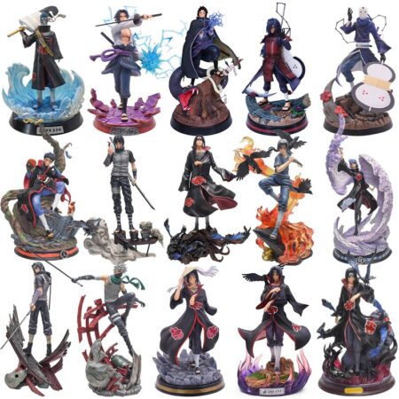 Figure Anime Naruto Shippuden GK Action Figure Uchiha Itachi Sasuke Akatsuki PVC Model Konan Gaara Hoshigaki Dolls Toys