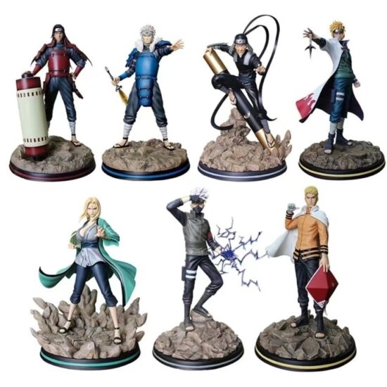 Action Figure Anime Naruto Shippuden Boruto GK Model Kakashi Hokage Hashirama Tsunade Namikaze Minato PVC Statue Collectible Toy - Image 2