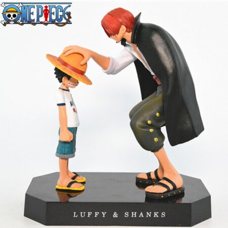 Figures Anime One Piece Luffy Shunks PVC Toys 18cm Monkey D Luffy Collector Model Doll Birthday Gift
