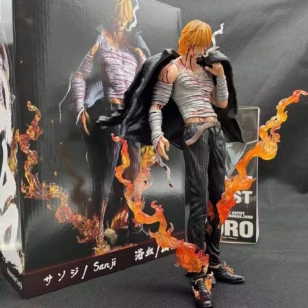Action Figure Anime One Piece Banpresto Vinsmoke Sanji Model Ver. PVC GK Roronoa Ornament Collecting Toys And Gift