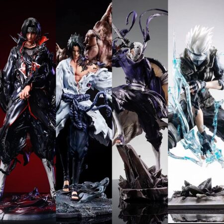 Action Figure Sasuke Uchiha Itachi Obito Hatake Kakashi Model Doll Toys Birthday Gifts