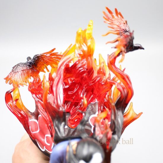 Naruto Figure Gk Uchiha Itachi Susanoo Flame Battle Form Figure Standing 29cm Pvc Action Figurine Model Doll Toy Gift - Image 4