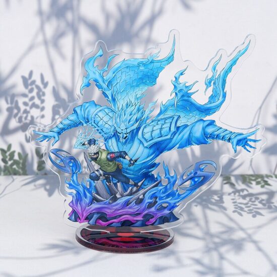Anime Naruto Shippuden Acrylic Stand Figure Akatsuki Hatake Kakashi Senju Tobirama Haruno Sakura Uchiha Sasuke Susanoo Toy Doll