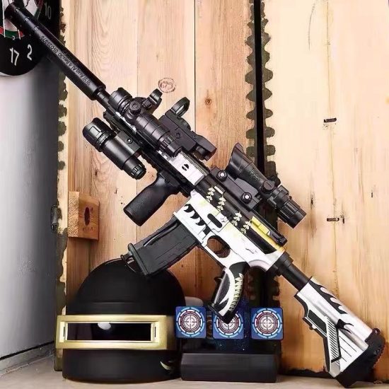 Water Gel Gun M416 Blaster Electric Manual 2-Modes Toy Gun Air Rifle Gun Paintball Pneumatic CS Go - Image 2