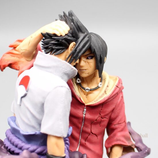Anime NARUTO Busts Figure GK Brotherhood Reconciliation Uchiha Itachi say goodbye to Sasuke Action Figure Collection Model 17cm - Image 4