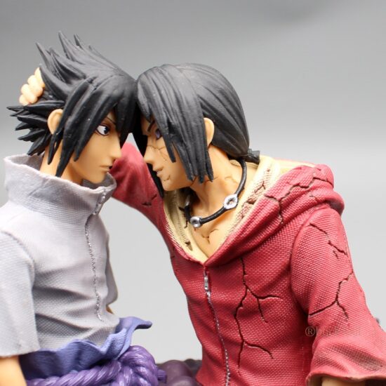 Anime NARUTO Busts Figure GK Brotherhood Reconciliation Uchiha Itachi say goodbye to Sasuke Action Figure Collection Model 17cm - Image 3