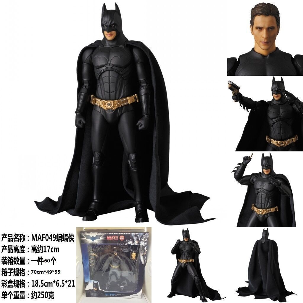 Action Figure Batman Arkham Knight Bruce Wayne Model Toys Desktop Ornament Collection Doll Bookshelf Decor Gift