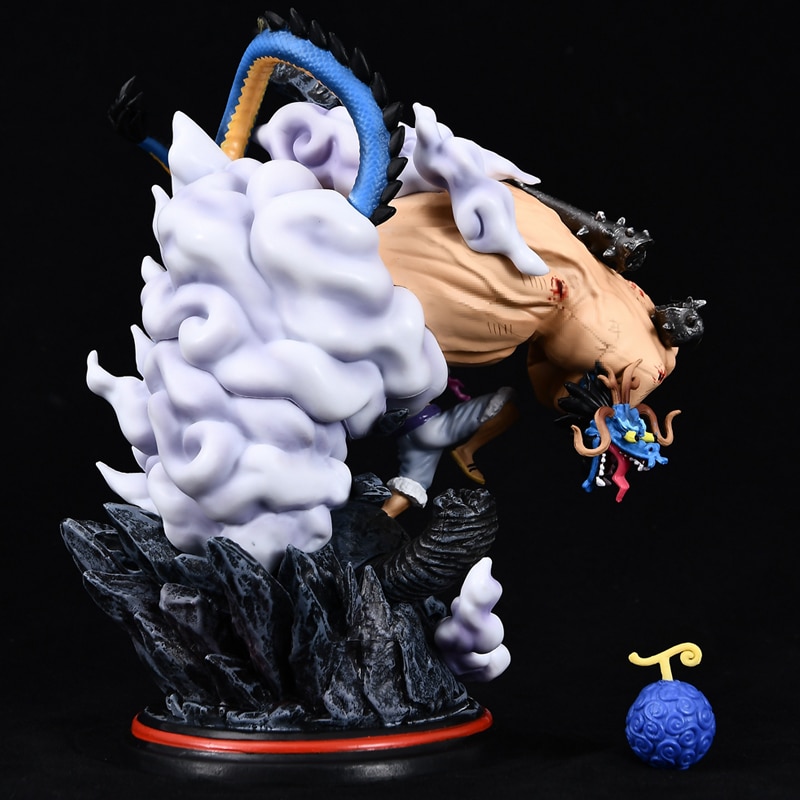 Anime One Piece Luffy Figure Four Emperors Monkey D.Luffy Action Figure 22cm Sun God Nika Gear-5