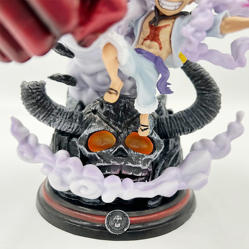 Anime One Piece Luffy Figure Four Emperors Monkey D.Luffy Action Figure 22cm Sun God Nika Gear-5