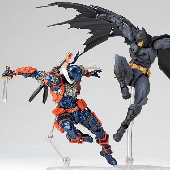 Figure Batman Yamaguchi Deathstroket Action Figure Collection Model Toy Doll Birthday Gifts Yamaguchi Amazing Revoltech - Image 4