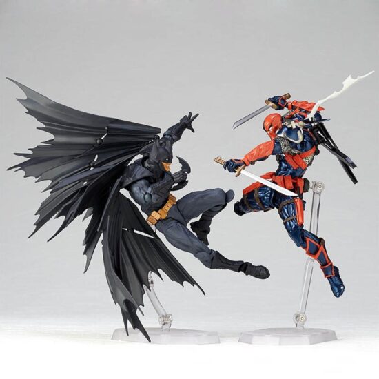 Figure Batman Yamaguchi Deathstroket Action Figure Collection Model Toy Doll Birthday Gifts Yamaguchi Amazing Revoltech - Image 3