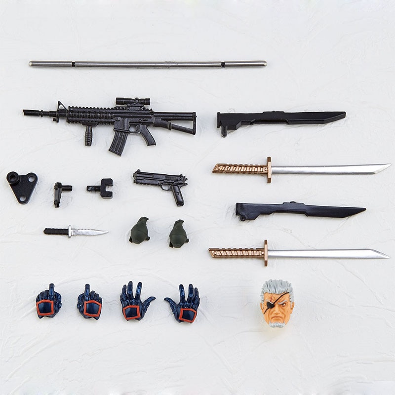 Figure Batman Yamaguchi Deathstroket Action Figure Collection Model Toy Doll Birthday Gifts Yamaguchi Amazing Revoltech
