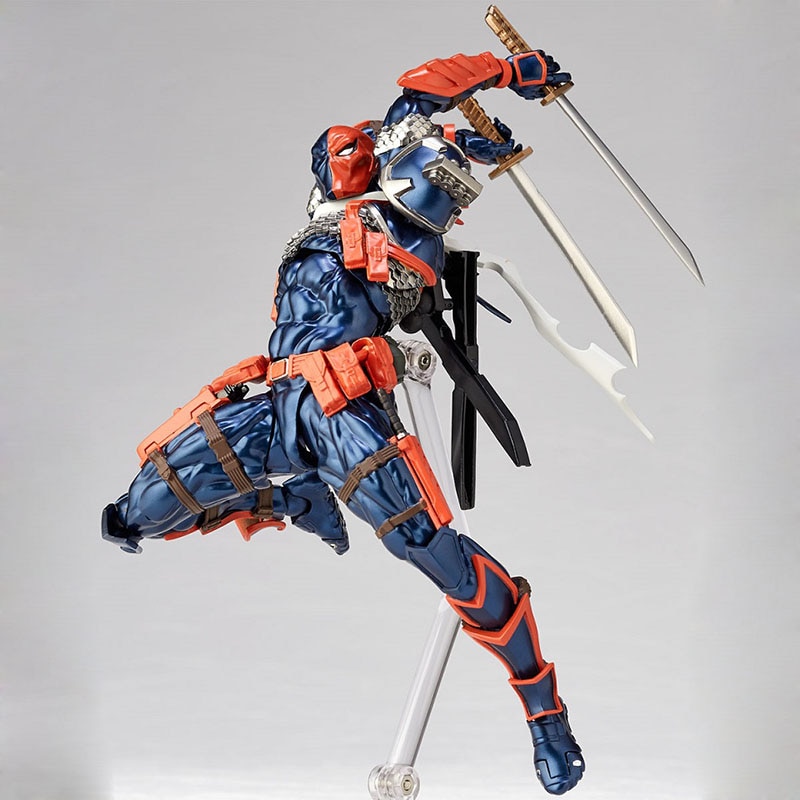 Figure Batman Yamaguchi Deathstroket Action Figure Collection Model Toy Doll Birthday Gifts Yamaguchi Amazing Revoltech