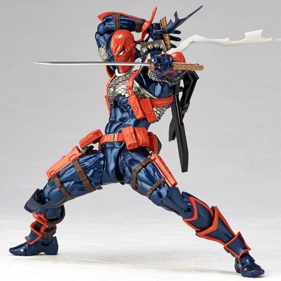 Figure Batman Yamaguchi Deathstroket Action Figure Collection Model Toy Doll Birthday Gifts Yamaguchi Amazing Revoltech - Image 2