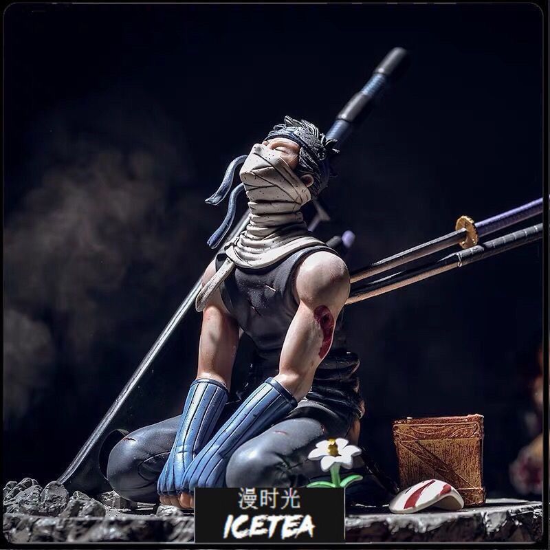 Figure Kirigakure No Kijin Figurine Momochi Zabuza Action Figures Pvc Decoration Model Birthday Gifts
