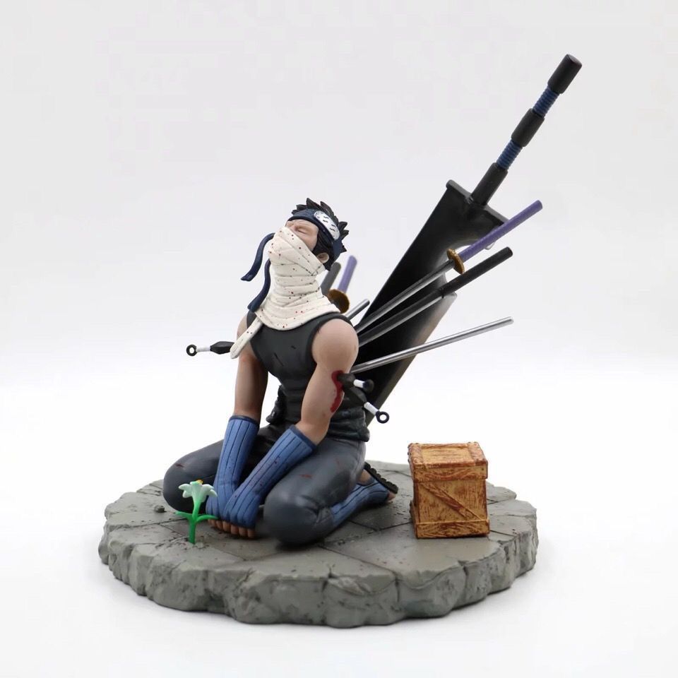 Figure Kirigakure No Kijin Figurine Momochi Zabuza Action Figures Pvc Decoration Model Birthday Gifts