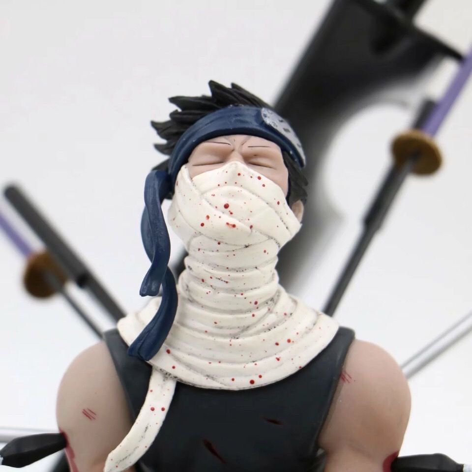 Figure Kirigakure No Kijin Figurine Momochi Zabuza Action Figures Pvc Decoration Model Birthday Gifts