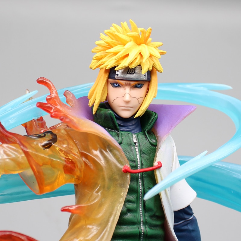 Namikaze Minato Figure Two Heads Evil Gk Four Generations Action PVC Toys for  Collector