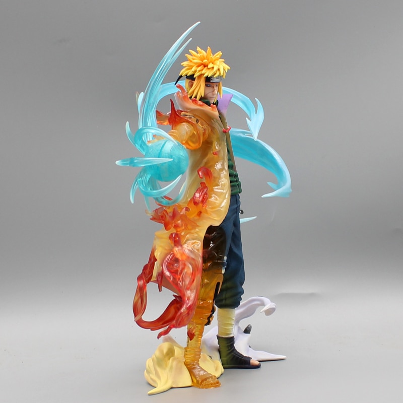 Namikaze Minato Figure Two Heads Evil Gk Four Generations Action PVC Toys for  Collector