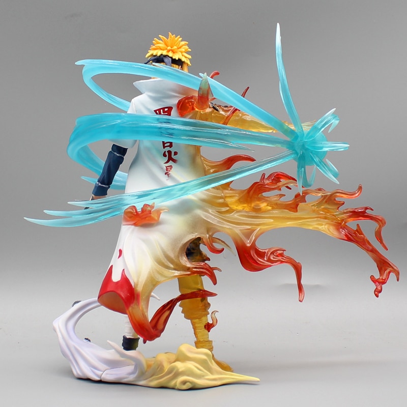 Namikaze Minato Figure Two Heads Evil Gk Four Generations Action PVC Toys for  Collector