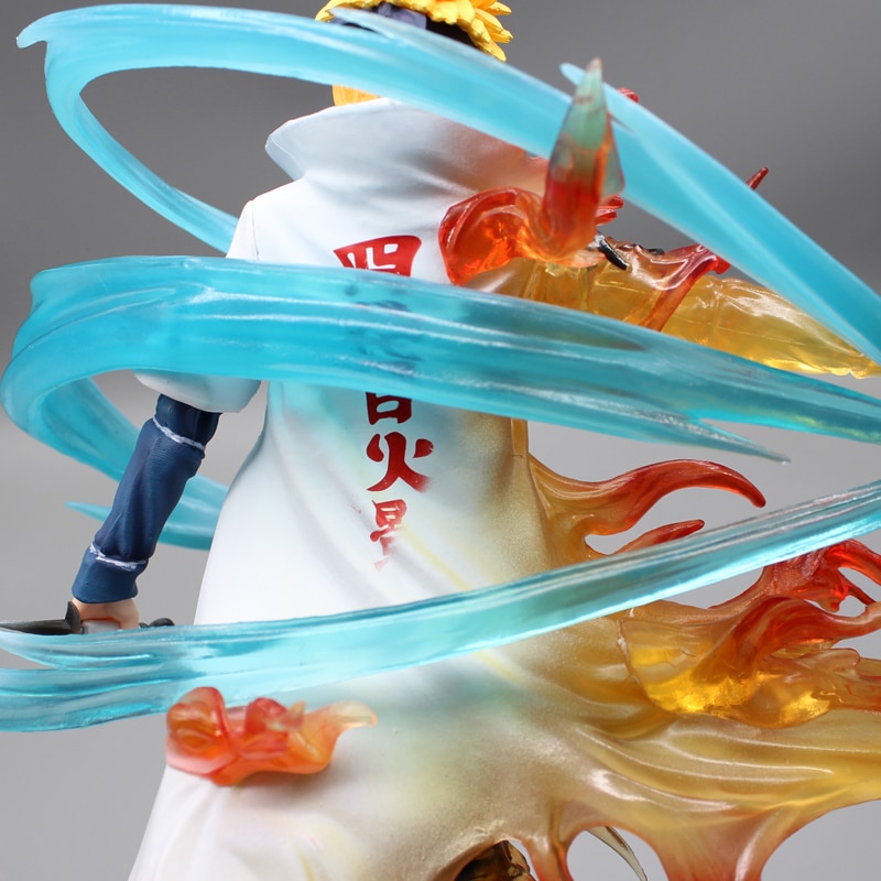 Namikaze Minato Figure Two Heads Evil Gk Four Generations Action PVC Toys for  Collector