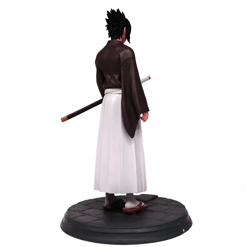 Naruto Anime Figure Uchiha Sasuke Uzumaki Naruto PVC Action Shippuden Vibration Stars Figurine Model 30CM