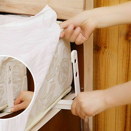 Sheet Holder Needle-free Household Invisible Seamless Non-slip Clip Mattress Fasteners Holder Coverlet Sheet Clip Sheet Buckle - Image 2