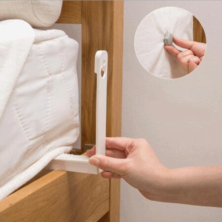Sheet Holder Needle-free Household Invisible Seamless Non-slip Clip Mattress Fasteners Holder Coverlet Sheet Clip Sheet Buckle