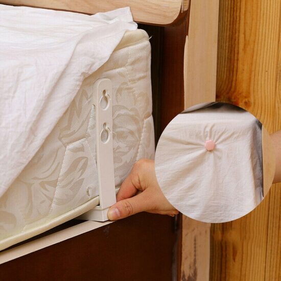 Sheet Holder Needle-free Household Invisible Seamless Non-slip Clip Mattress Fasteners Holder Coverlet Sheet Clip Sheet Buckle - Image 3