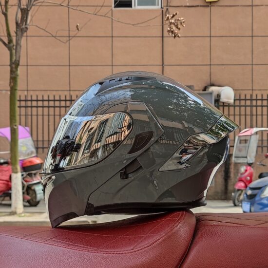 Motorcycle Helmet Double lens full face helmet High quality DOT approved Moto cascos motociclistas capacete Flip Up - Image 2