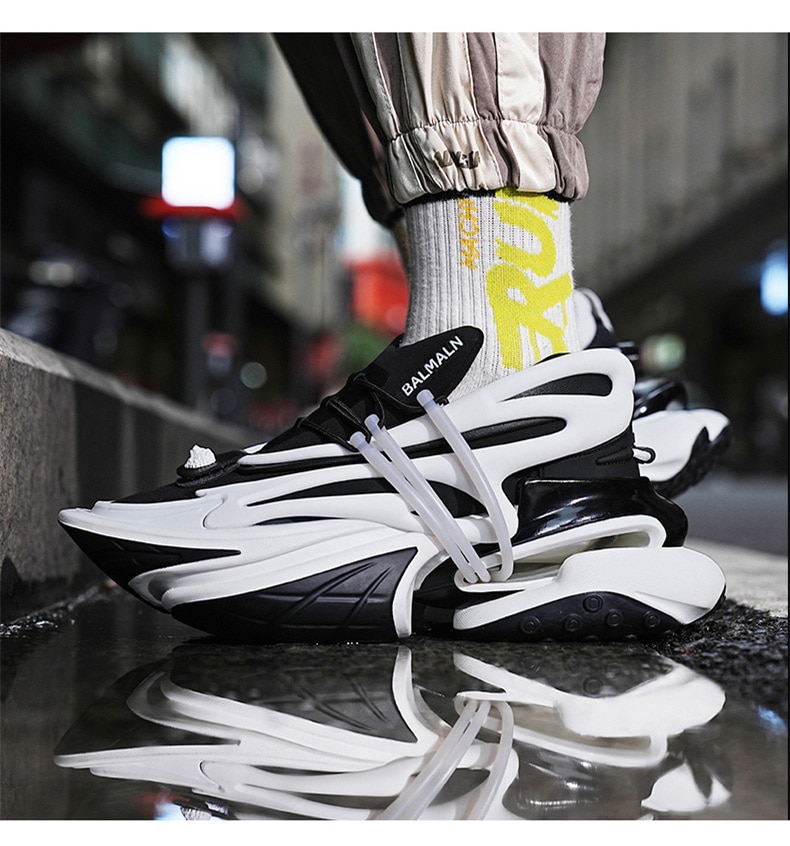 Casual Sneakers Increase Heel Platform Shoes Designer Chunky Sneakers Ant Design For Fashion Street Girls And mans