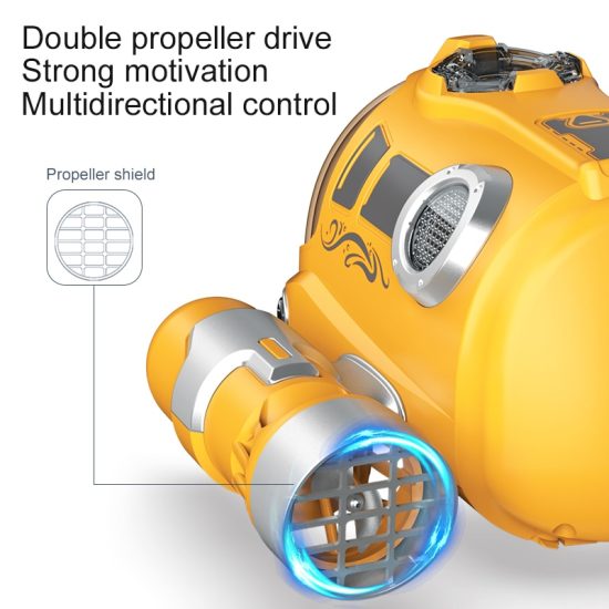 Remote Control Motorboat Waterproof Spray Swimming Pool Bathing RC Steamboat Toys And Gift - Image 3