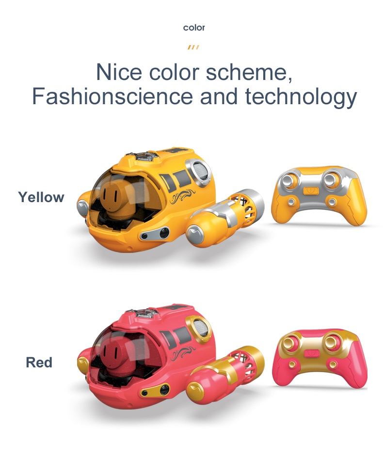 Remote Control Motorboat Waterproof Spray Swimming Pool Bathing RC Steamboat Toys And Gift