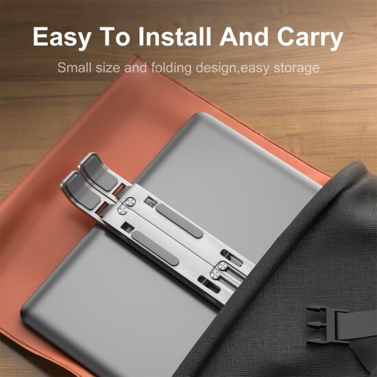 Laptop Stand Notebook Foldable Support Bracket Macbook Air Pro Holder Accessories Base For Pc Portable Aluminum - Image 4