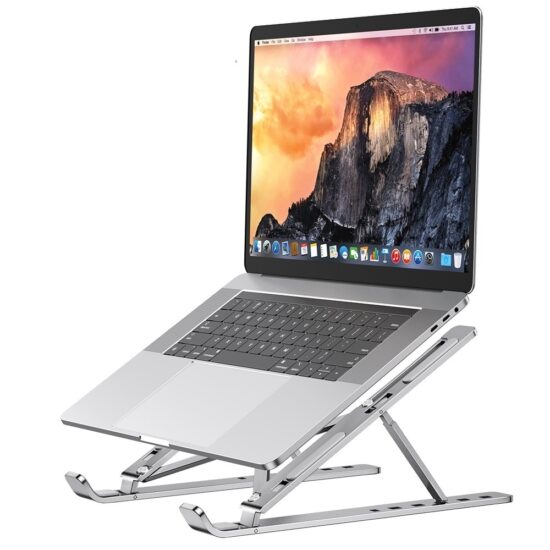 Laptop Stand Notebook Foldable Support Bracket Macbook Air Pro Holder Accessories Base For Pc Portable Aluminum