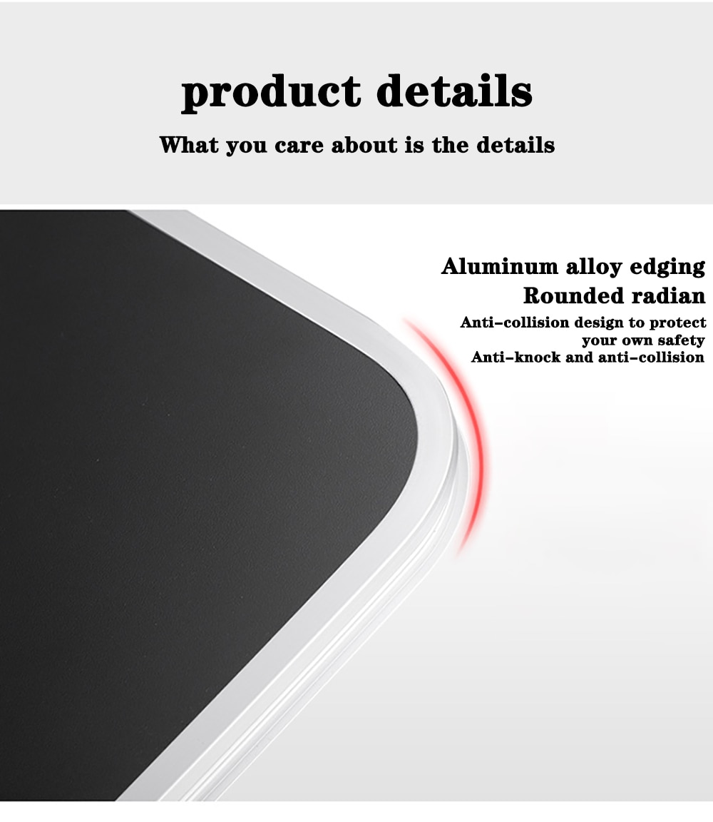 Laptop Desk Stand Portable Aluminum Alloy Lapdesk For TV Bed Sofa PC Notebook Adjustable Table Desk Stand With Mouse Pad