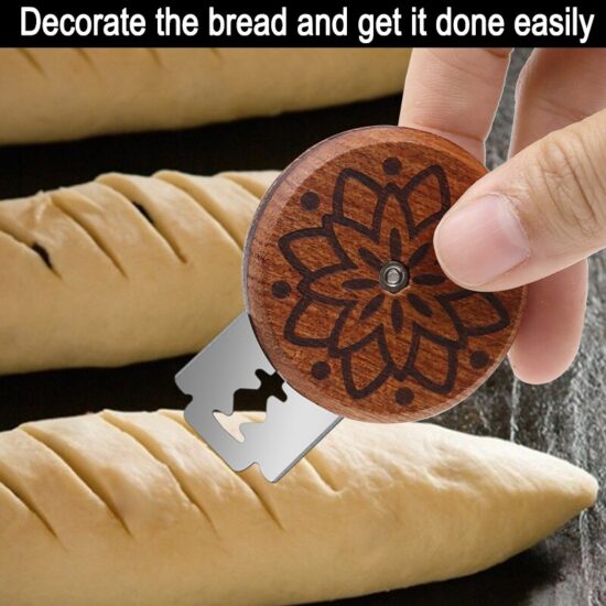 Bread Knife Cutter Baker Shaped Bread Lame Dough Scoring Cutting Tools Bread Scorer Baking - Image 3
