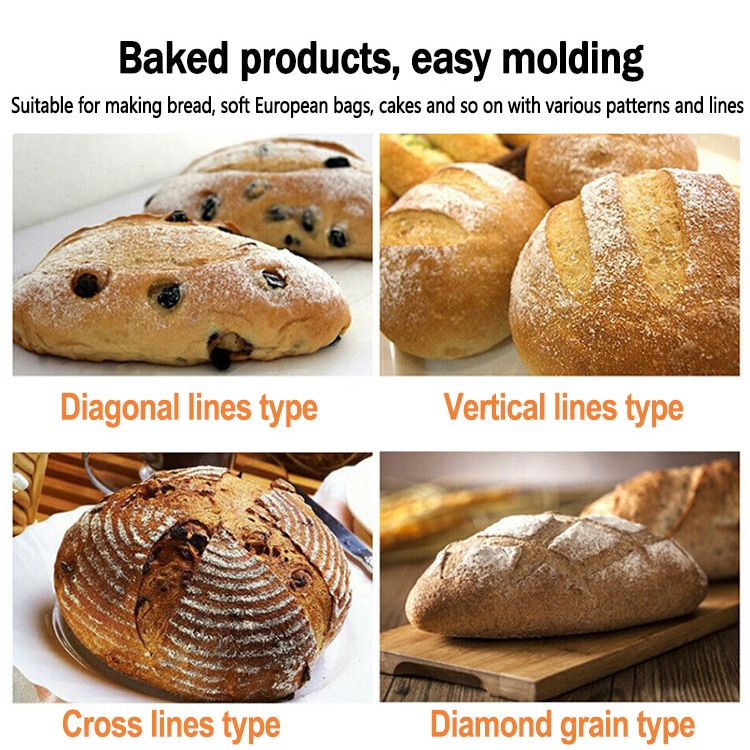 Bread Knife Cutter Baker Shaped Bread Lame Dough Scoring Cutting Tools Bread Scorer Baking