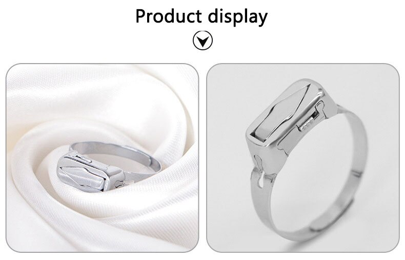 hidden knife Ring Steel for Men and Women Jewelry Accessories Gifts