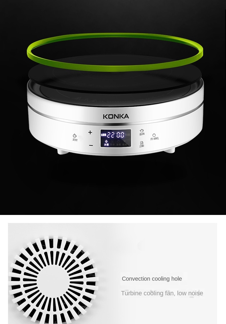 Electric Oven Kitchen Pot Ceramic Cooktop Tea Stove High-power Infrared Heat Induction Stove Pot Cooktop