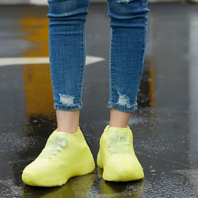 Silicone Cover Shoes Outdoor Overshoes Walking Shoes Accessories Reusable Shoe Cover