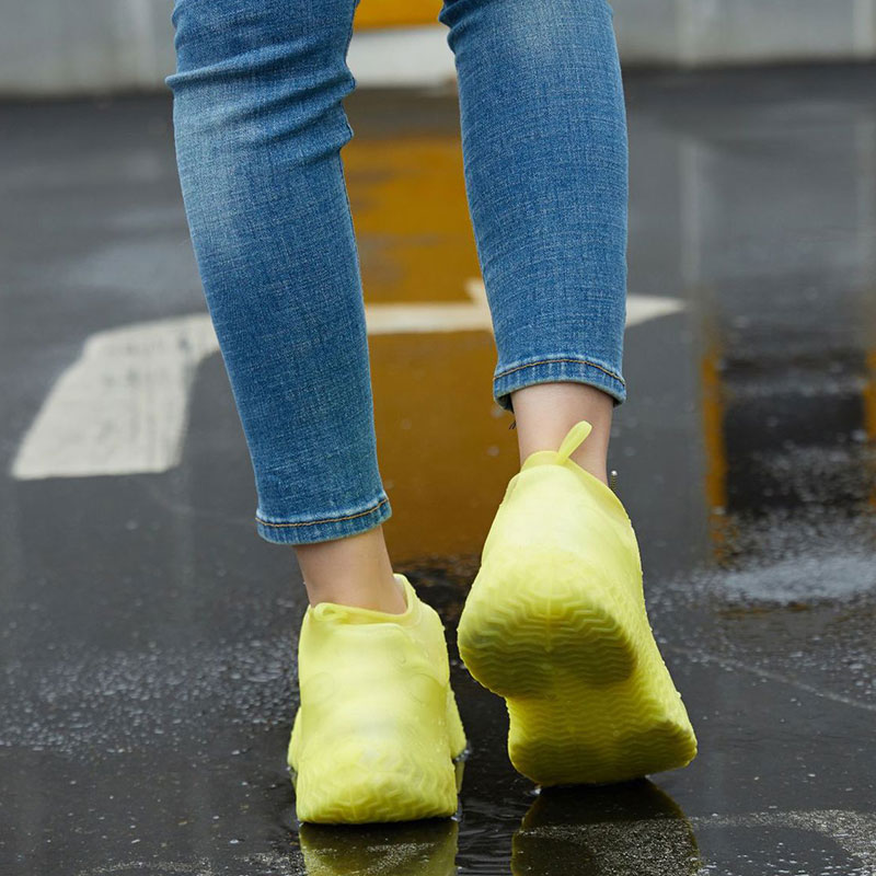 Silicone Cover Shoes Outdoor Overshoes Walking Shoes Accessories Reusable Shoe Cover