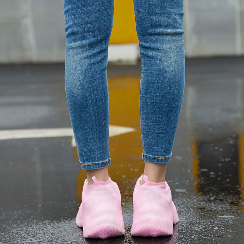 Silicone Cover Shoes Outdoor Overshoes Walking Shoes Accessories Reusable Shoe Cover