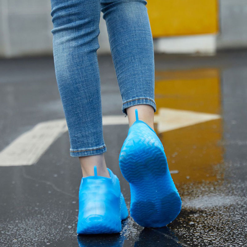 Silicone Cover Shoes Outdoor Overshoes Walking Shoes Accessories Reusable Shoe Cover
