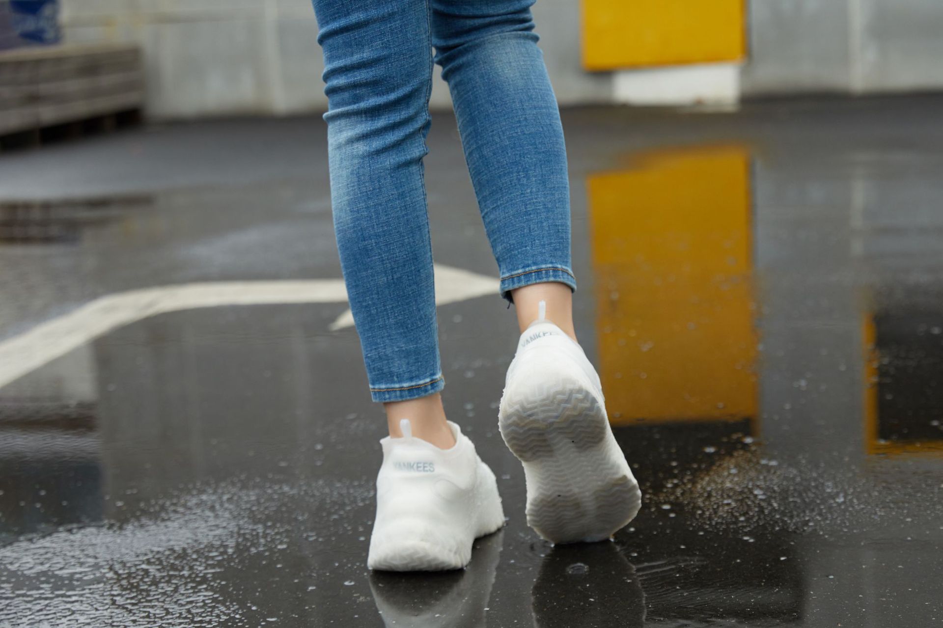 Silicone Cover Shoes Outdoor Overshoes Walking Shoes Accessories Reusable Shoe Cover