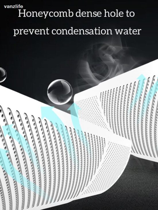 Air Conditioning Windshield Anti-Direct Blowing Windproof Wall-Mounted Air Outlet Baffle Confinement Cold Air Guide - Image 4